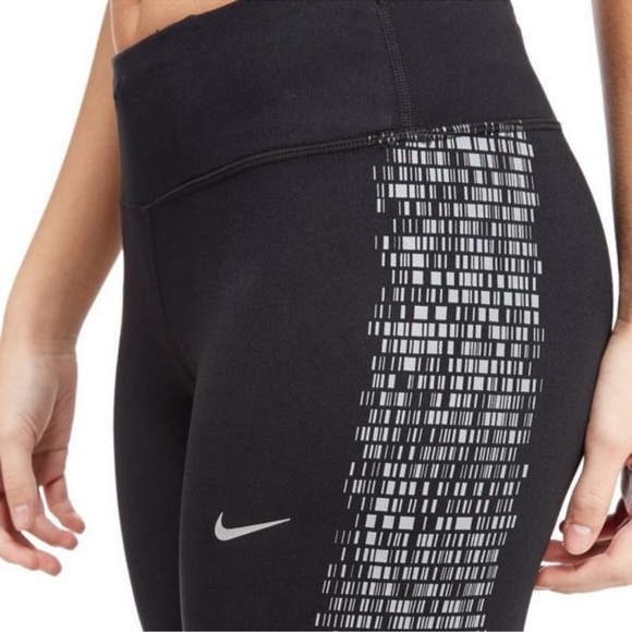 Nike Power Flash Reflective Black Leggings - Picture 8 of 8